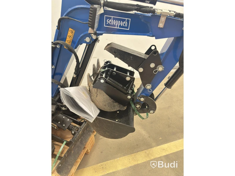 Grävmaskin Scheppach, Mini EXC815 - Reparationsobjekt