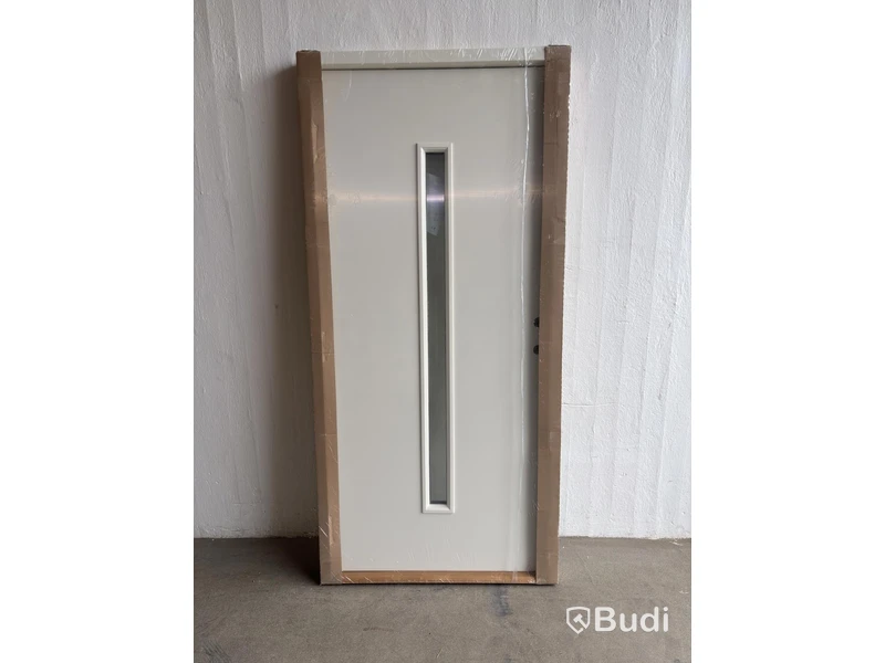 YTTERDÖRR SOLID ELEMENTS VÄXJÖ 10X21 HÖGER VIT