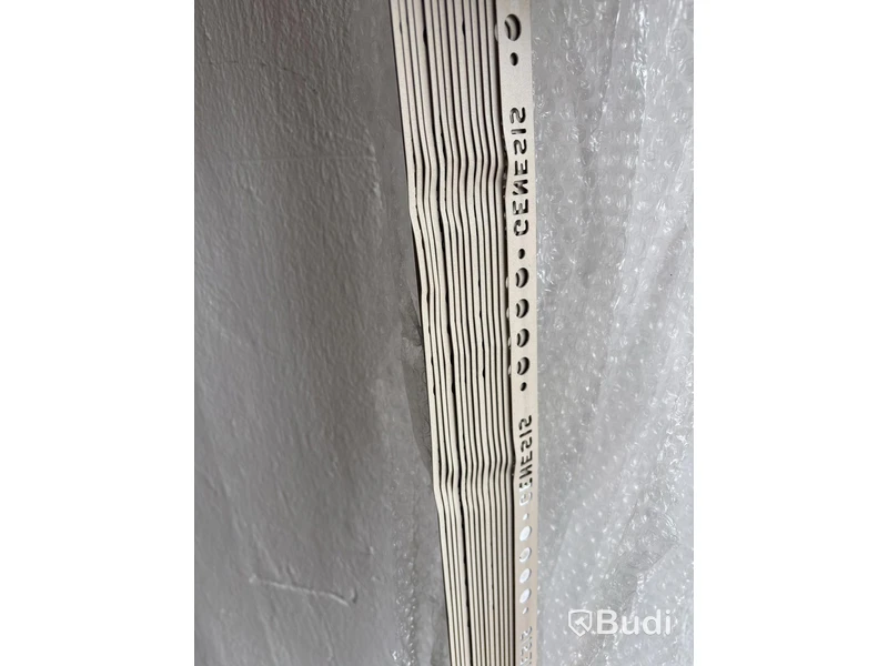 (NEW) 13 PCS. TEBO L-PROFILE TILE TRIM ALUMINIUM SANDSTONE 12 MM 2.5 M