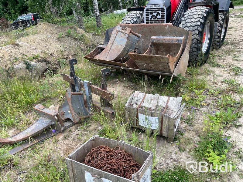 Traktorgrävare Huddig 860 -1999 | Redskap