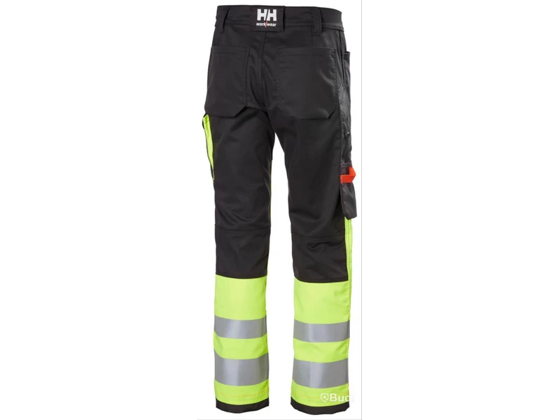 ARBETSBYXA HELLY HANSEN, ALNA 2.0, 77420-369 GUL, VARSEL KL1, STL. C54