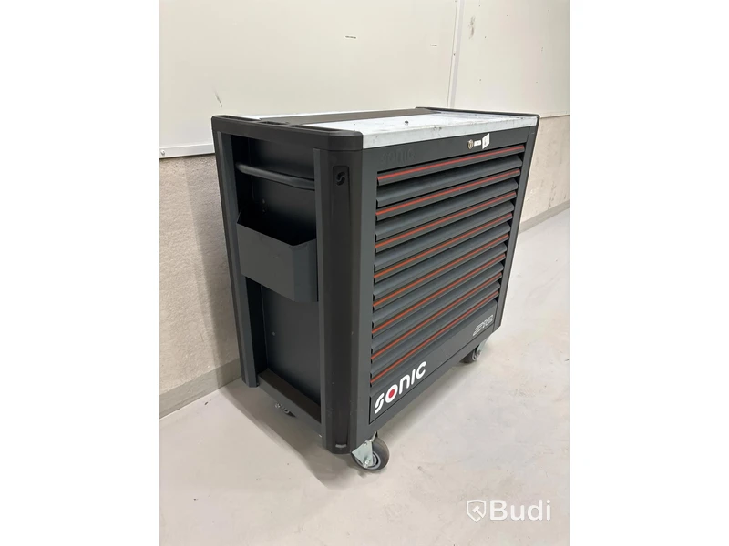 Sonic S12 tool trolley, incl. contents