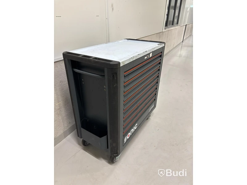 Sonic S12 tool trolley, incl. contents