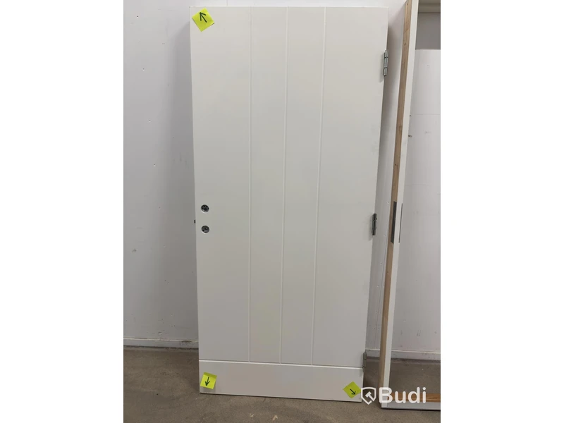 YTTERDÖRR SOLID ELEMENTS YSTAD 10x21 HÖGER VIT