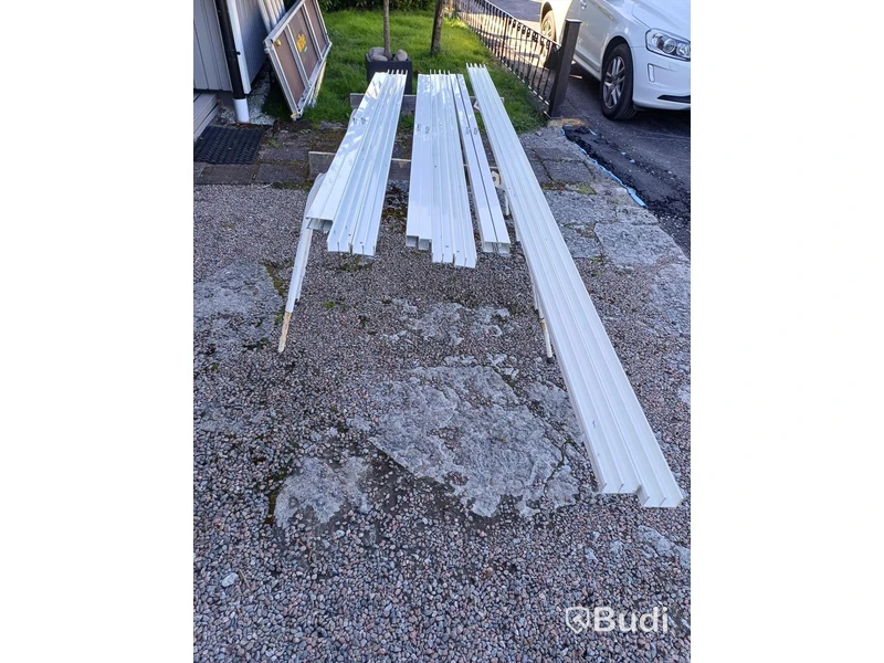Sliding glass door sections, 3 units. Sold dismantled