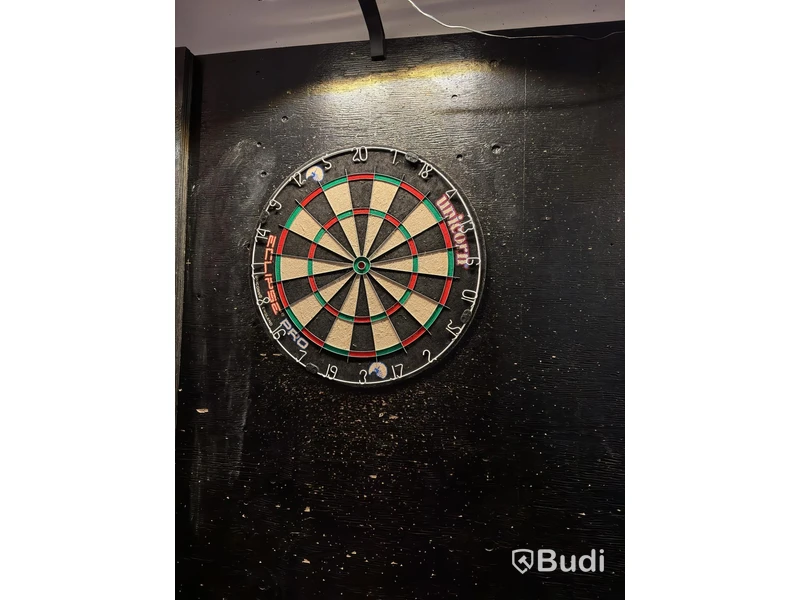 4 dartboards incl. lights and panel