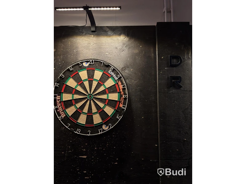 4 dartboards incl. lights and panel