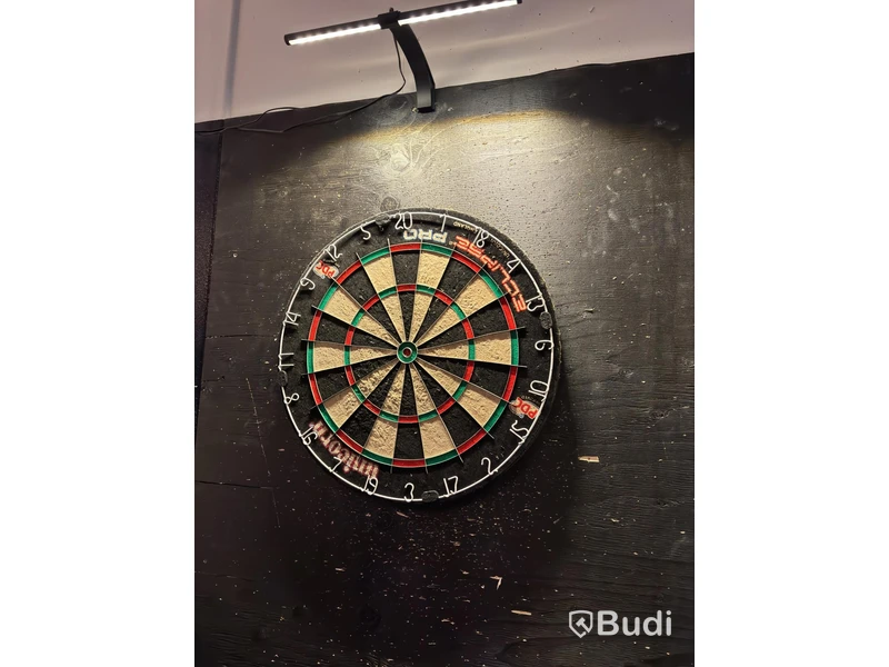 4 dartboards incl. lights and panel