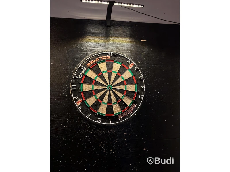 4 dartboards incl. lights and panel