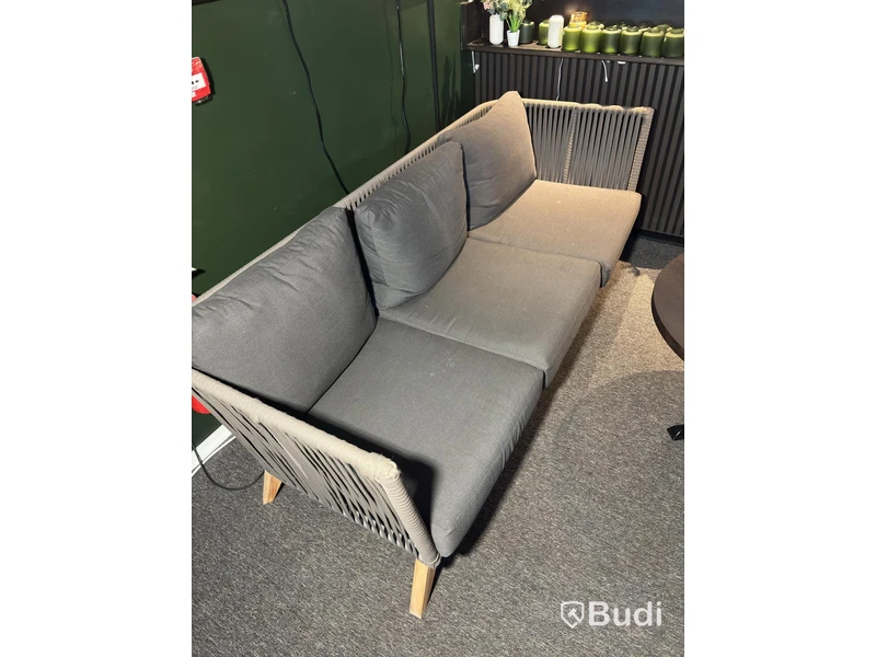 Lounge set with sofa, 2 armchairs and coffee table