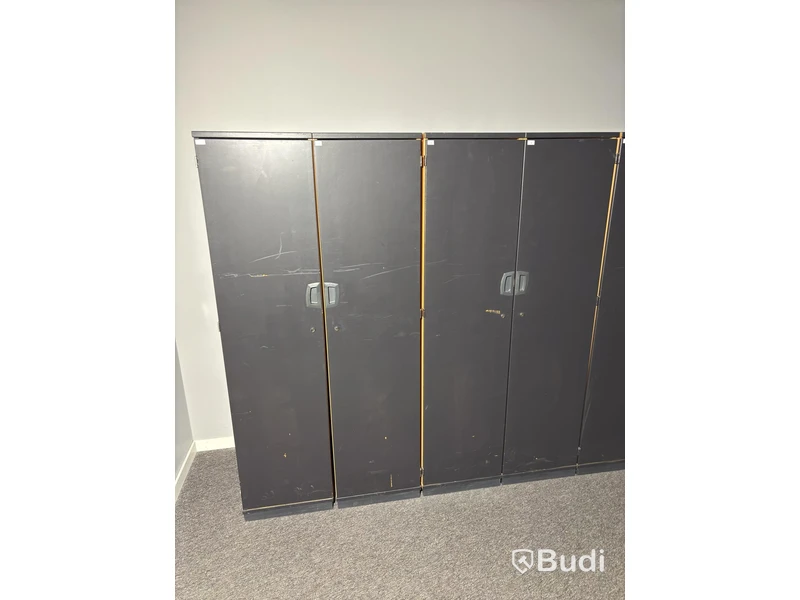 5 st Omklädningsskåp, dubbla