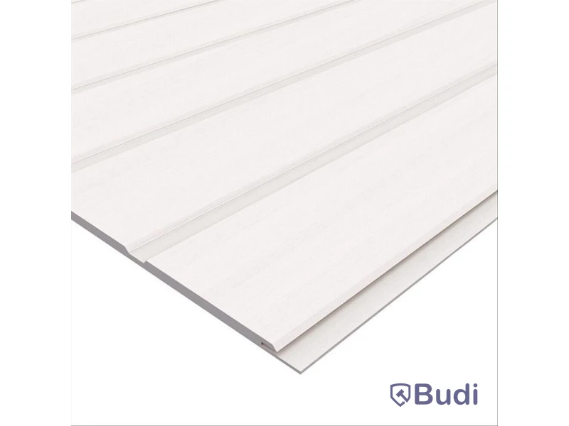 (NEW) 10 pcs. MOELVEN REGINA CLASSIC WHITE PANELS 6X620X2435MM (14.5 M2)