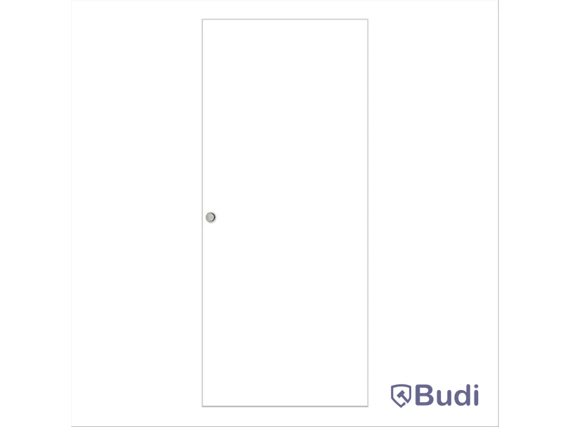 (NEW) SLIDING DOOR PEA830 2040X830MM WHITE INCL. TRACK