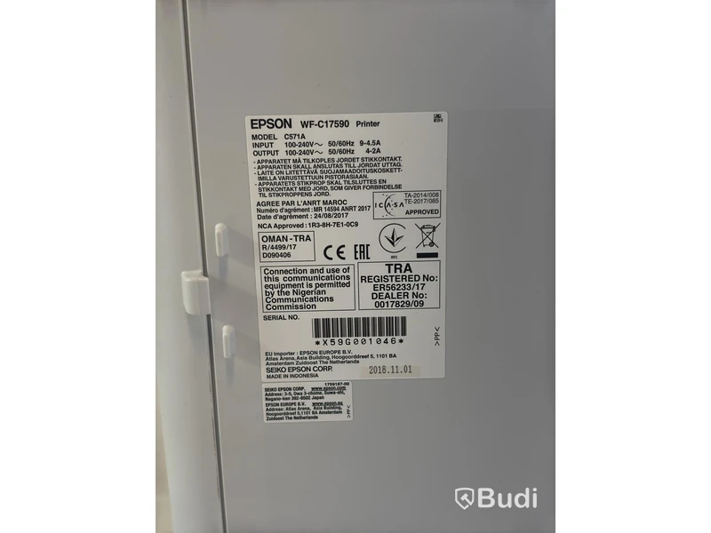 Printer/Scanner/Copier Epson WF-17590