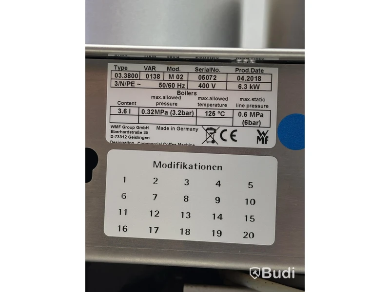 WMF Cafemat coffee machine