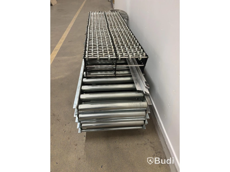 KBS roller conveyor, with rollers and control equipment