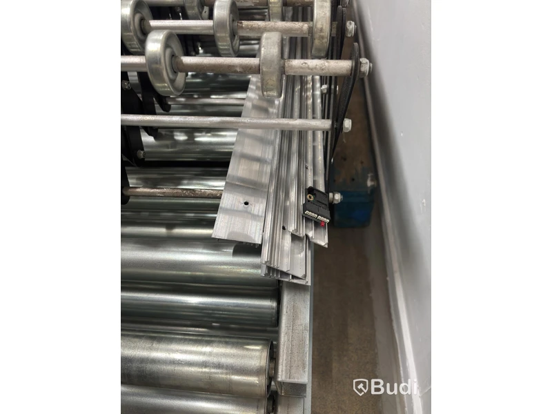 KBS roller conveyor, with rollers and control equipment