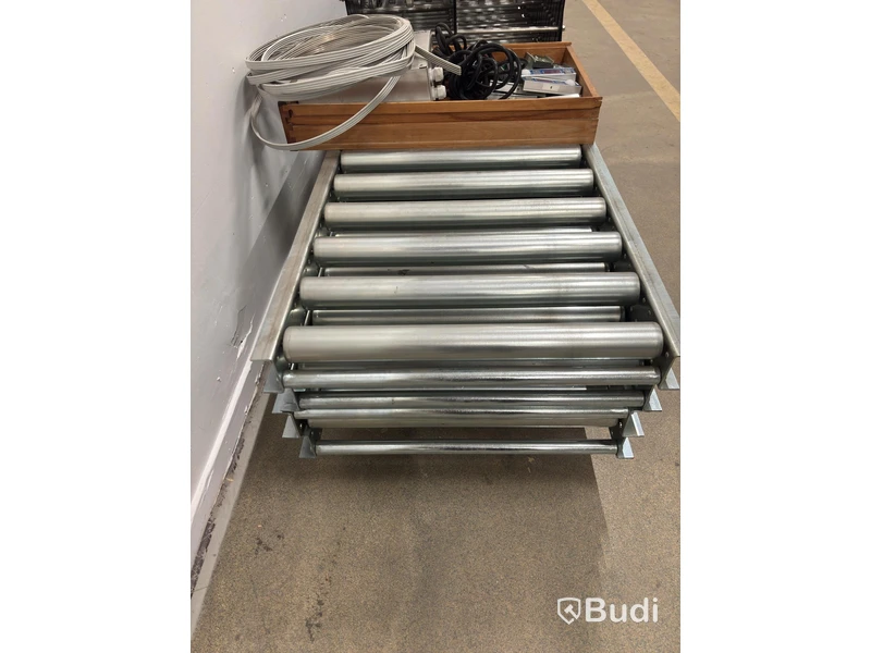 KBS roller conveyor, with rollers and control equipment