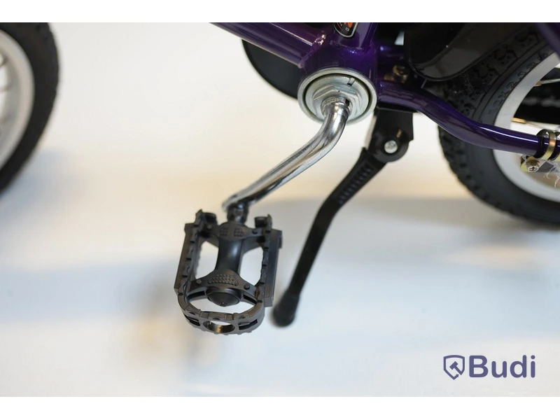 (NEW) Tiger BMX bike, 12-inch wheels, 6-inch frame, purple