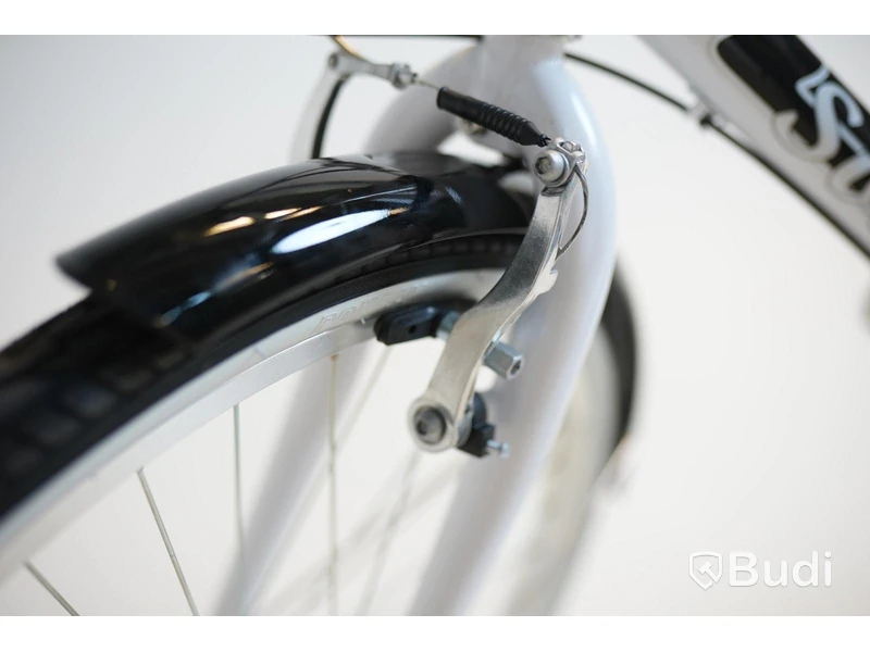 (NEW) Svalan City3 bicycle, 24-inch wheels, 14-inch frame, white/black