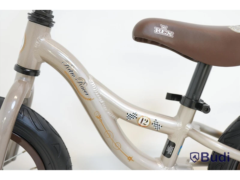 (NEW) Rex Retro Racer 12-inch Balance Bike