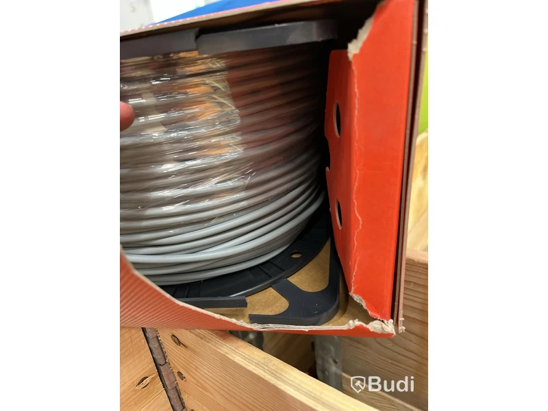 (NEW) HOOK-UP WIRE NEXANS RQ 10 450/750V GREY X150 -207-19