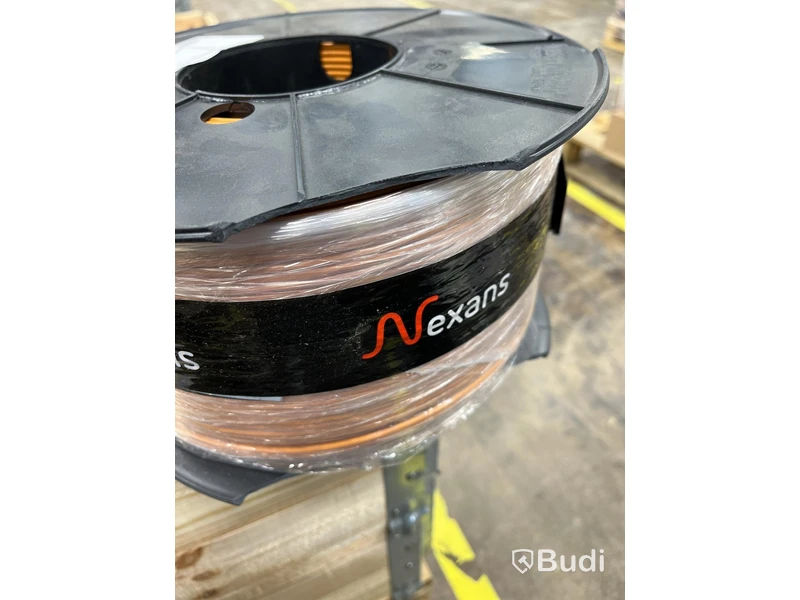 FLATKABEL NEXANS RKUB 2X2.5 ORA/SV 90V PVC B250 (0*) ORANGE,SVART