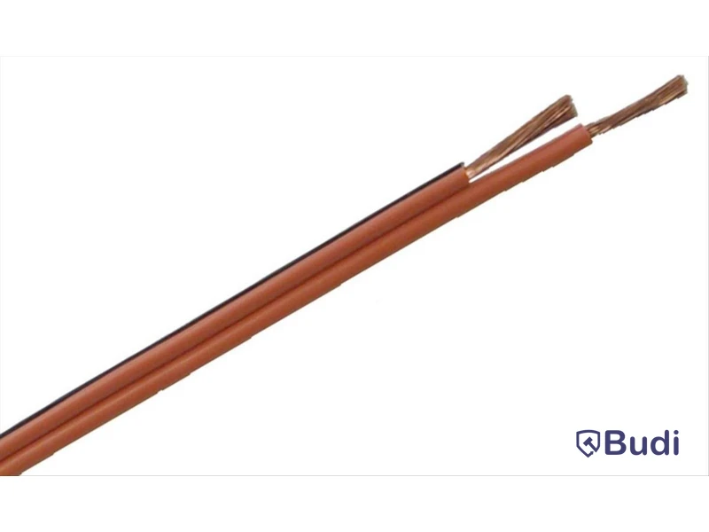 FLATKABEL NEXANS RKUB 2X2.5 ORA/SV 90V PVC B250 (0*) ORANGE,SVART