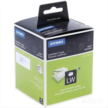 6 ST. DYMO ADRESSETIKETT VIT 36X89MM