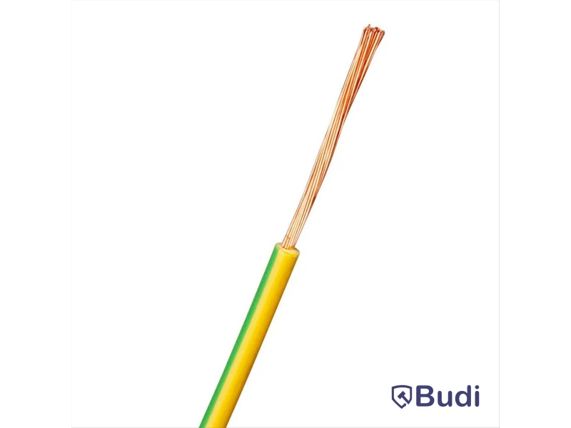 (NEW) CABLE RQ 10 450/750V YELLOW/GREEN B100 (*0) NOTE! DAMAGED
