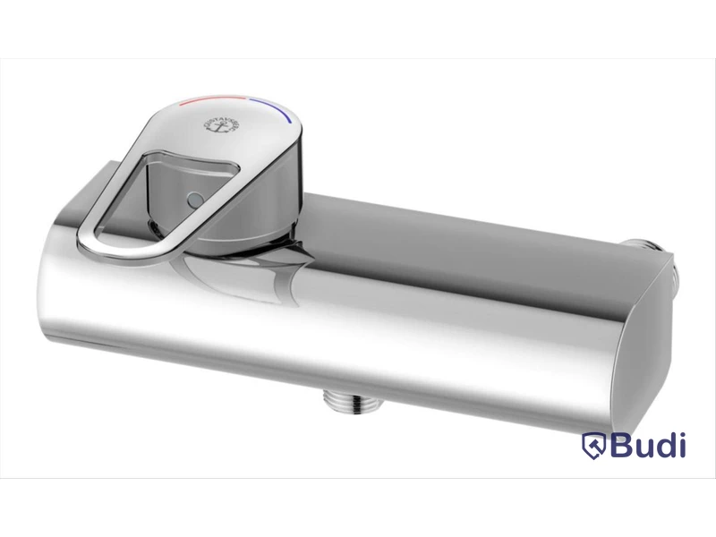(NEW) GBG NEW NAUTIC SHOWER MIXER. 160 C/C, SINGLE-LEVER. DOWNWARD OUTLET, TOP-MOUNTED LEVER