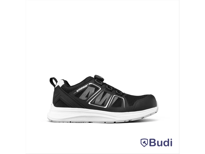 SKYDDSSKO ACTIVEWEAR SQUAT, 7422 FITGO S1P SVART STL. 46