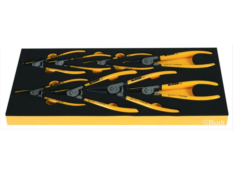 (NEW) IRONSIDE INSERT MODULE, CIRCLIP PLIERS SET, 8 PCS, 100295