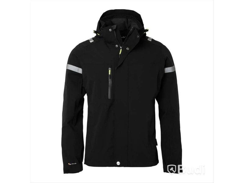 (NEW) TOPSWEDE 367 SHELL JACKET, BLACK, M
