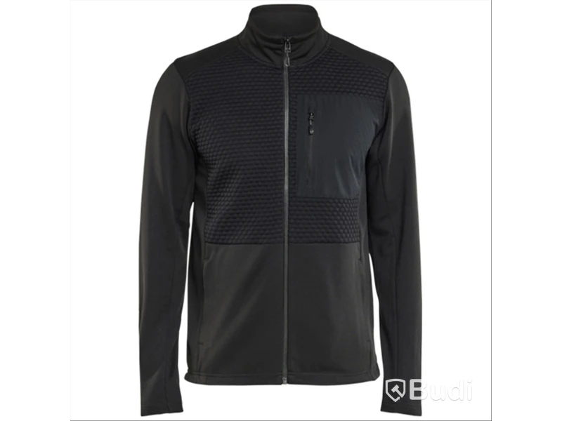 LUVTRÖJA BLÅKLÄDER SVART, FULL ZIP STL.L