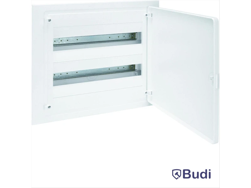 (NEW) GOLF FLUSH-MOUNTED ENCLOSURE 2X18M, WHITE DOOR,