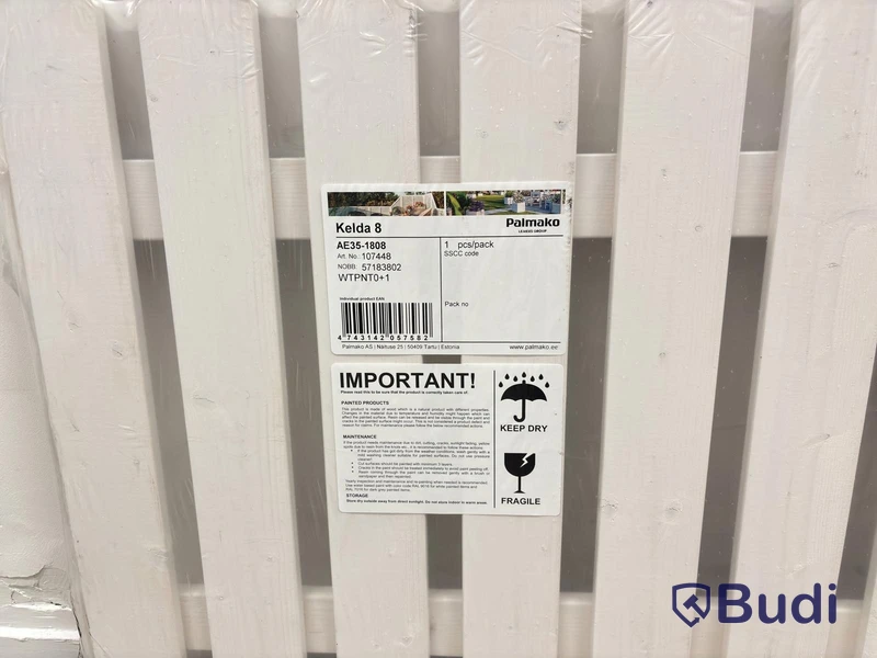 (NEW) 3 Palmako fence panels, Kelda 8, 175x80 cm