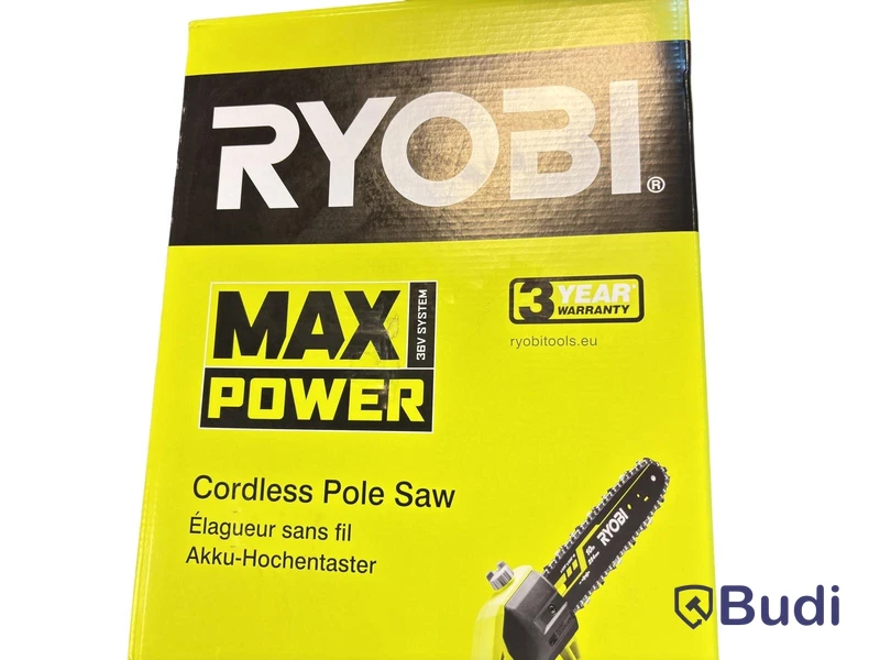 (NEW) Ryobi Pole Saw, Max Power RY36PP25A-0