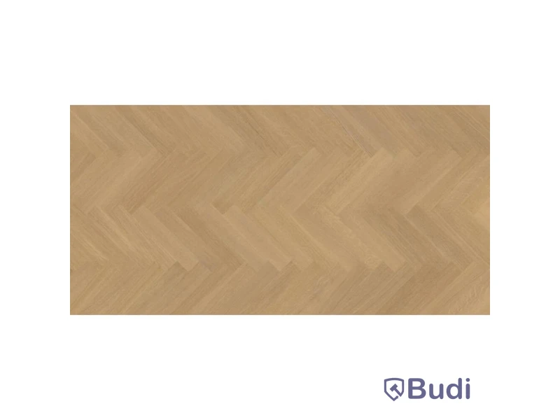 (NEW) 10 packs of Lignum herringbone parquet, Oak Caridea, total approx. 4.523 m²