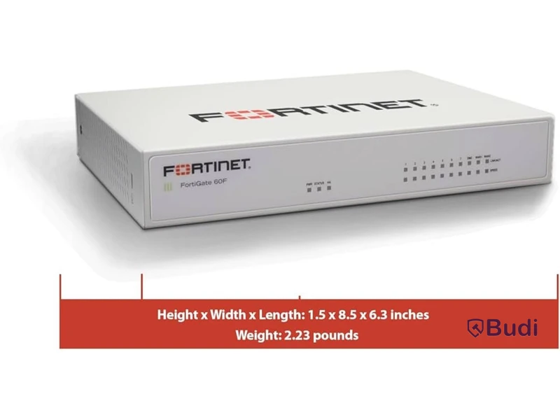 Brandvägg Fortinet FortiGate 60F