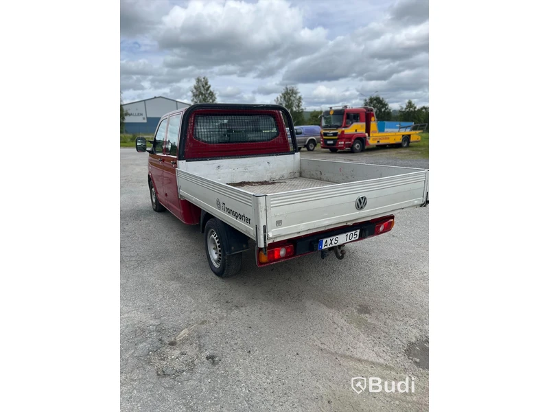 Flakbil Volkswagen Transporter Chassi Dubbelhytt 2.0 TDI -2010