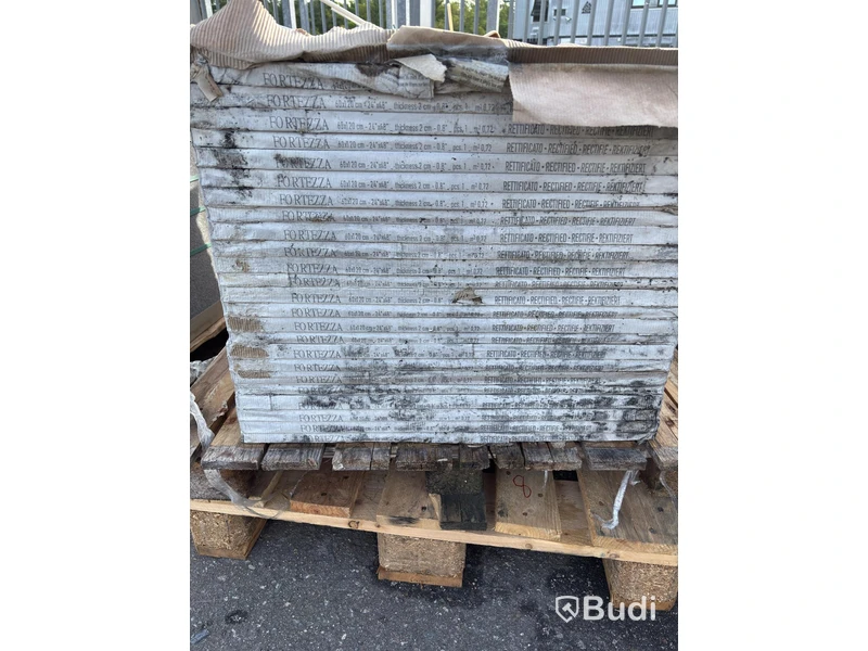 (NEW) Lot of Fortessa Montorfano paving slabs, light grey, 60x120 cm, total approx. 43.2 m²