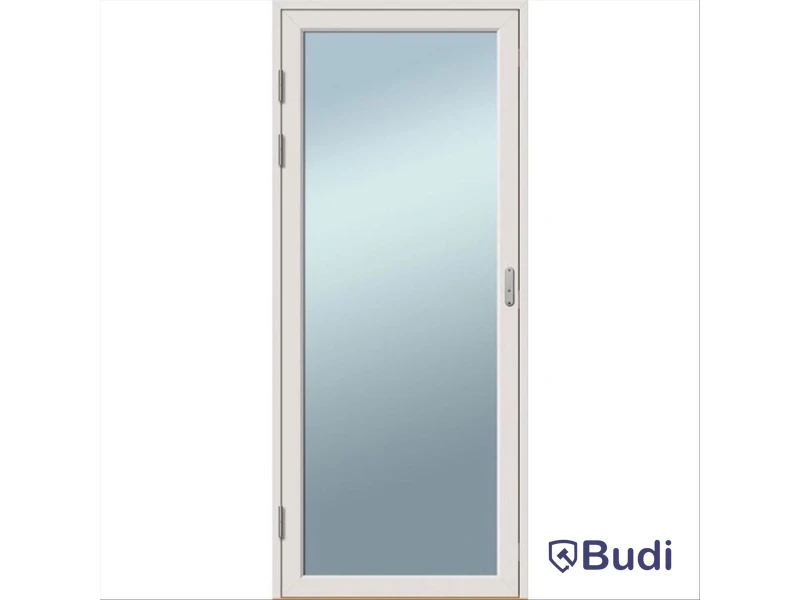 (NEW) SOLID ELEMENTS ALUMINIUM PATIO DOOR FULLY GLAZED 3-PANE VHDSAL 9X21 LEFT-HINGED