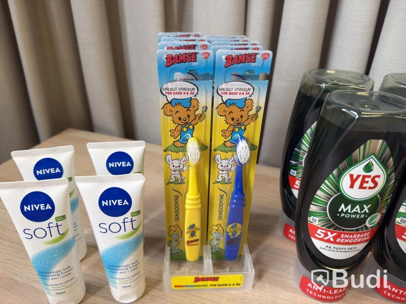 Lot of toiletries