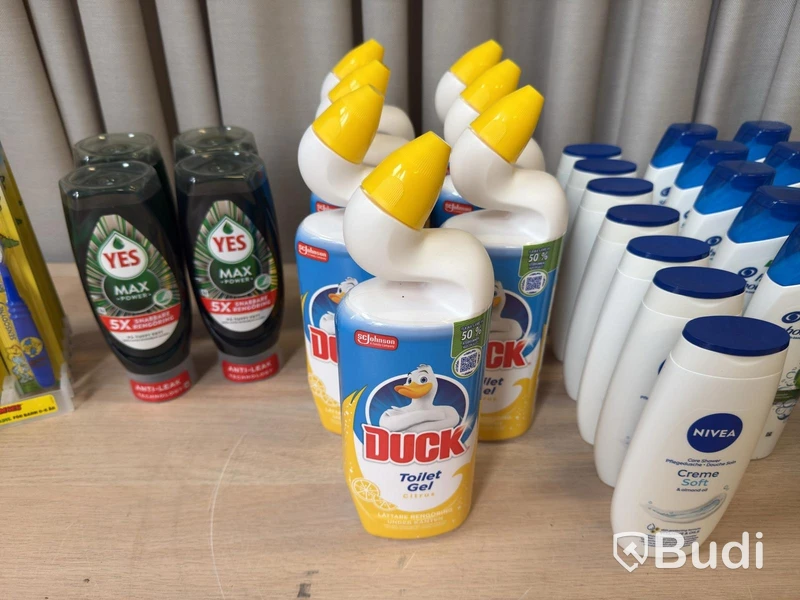Lot of toiletries