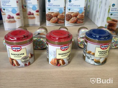 Parti socker, ströbröd, sirap & strössel