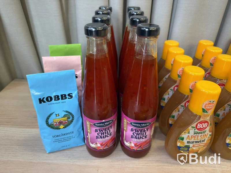 Jam, spices, mayonnaise, etc.