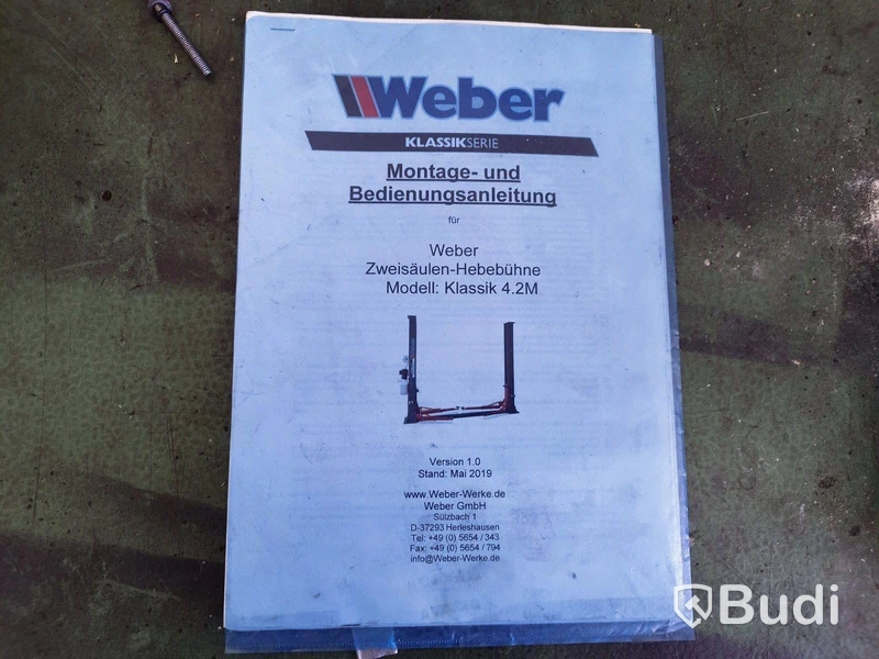 Billyft Weber Klassik 4.2M, 4000 kg, 1-fas