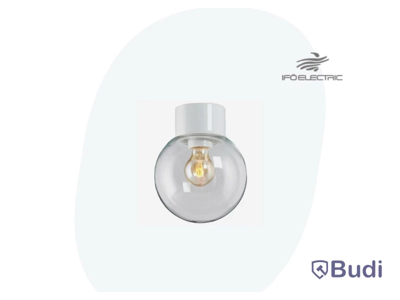 TAKARMATUR IFÖ ELECTRIC CLASSIC GLOB 180 IP54, RAK, E27, RAK