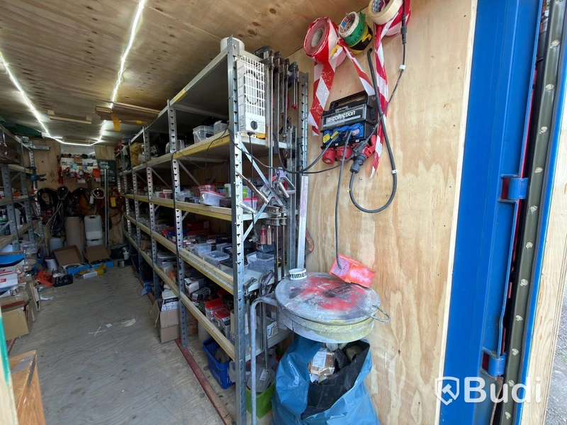 20-foot insulated container with contents
